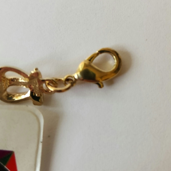 Gold Tone Black Elephant Charm Bracelet - Picture 4 of 10